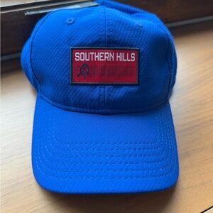 New Under Armour Golf Hat Southern Hills Country Club Blue Fitted XL Large Tulsa